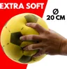 3x weicher Ball Softball Gelb Schaumstoffball Kinder Soft Produktbild-Vorschau 3