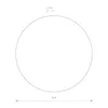 Kinkiet LED RING biały 12W Ciepła biel 780lm metal Podgląd zdjęcia produktu 2