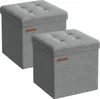 SONGMICS 30 cm Sitzbank mit Stauraum, klappbare Sitztruhe, Produktbild-Vorschau 1