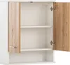 Hängeschrank in weiß mit Eiche PROVIDENCE-80 Produktbild-Vorschau 2