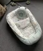 Waffelpique MINZE/ HASE Beige Babynestchen Unterlage 5 Tlg Produktbild-Vorschau 6