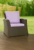 Coussins d'assise 56x52x7, coussins de dossier 56x50 violet Voir les images du produit 12
