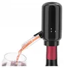 A black electric wine dispenser is shown attached to a wine bottle, pouring wine into a glass. Anteprima dell’immagine prodotto