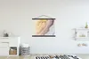 MuchoWow® Textilposter Marmor - Textur - Sandstein - Gold - Produktbild-Vorschau 2