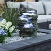 Zimmerbrunnen Niagara mit LED Beleuchtung Gartenbrunnen Produktbild-Vorschau 4