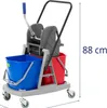 ulsonix Putzwagen mit Presse - 2 Eimer - 2 x 17 L Produktbild-Vorschau 6
