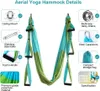 Topchances Aerial Yoga Hammock Set Air Silk Yoga Kit Náhled obrázku produktu 2