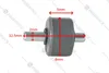 Rowenta roue 8mm brosse balai X-Pert 160 3.60 RH6921 RH6974 Voir les images du produit 1