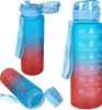 Elegante bottiglia d'acqua da 1 litro con design sfumato e Anteprima dell’immagine prodotto 12