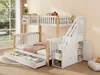 Kinder-Etagenbett Doppelbett Multifunktional Ablagekorb Produktbild-Vorschau 7