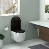 Happyment riduttore per WC 2 in 1 - universale - nero - Anteprima dell’immagine prodotto 4