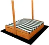 Planschbecken für Baby Mix Holzsandkasten 120x120 cm Produktbild-Vorschau 3