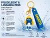 Schlüsselanhänger Schlümpfe mit PVC-Figur und Band – 1 von Produktbild-Vorschau 6