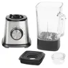 A blender base, blender jar, and accessories are displayed against a white background. Voir les images du produit