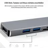 ZELURXX 7-in-1 USB-C Dockingstation mit 4K HDMI, USB 3.0 Produktbild-Vorschau 2