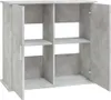 Stojak akwariowy betonowy szary 81x36x73 cm materiał Podgląd zdjęcia produktu 6