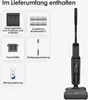 A product image showing a vacuum cleaner and its included accessories, with text describing the contents. Produktbild-Vorschau