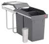 Hailo Abfallsammler 3650103 TA Swing A Tandem 2x 15 Liter Produktbild-Vorschau 1