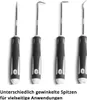 STAHLWERK 12-teiliges Pick-Tool-Set Kfz-Hakenwerkzeug für Produktbild-Vorschau 3