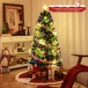 COSTWAY Albero di Natale artificiale 150 cm con cima a Anteprima dell’immagine prodotto 2
