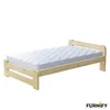 FURNIFY® Holzbett 90 x 200 cm mit Matratze | Langlebig & Produktbild-Vorschau 2