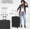 Voyagoux® Valise AEON Grande - Valise - 114L - Serrure TSA Voir les images du produit 3
