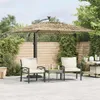 VIDAXL -Parasol mit Stahlpol 246x246x230 cm Braun Produktbild-Vorschau 1