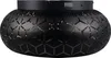 A black ceiling light with a decorative metal shade. Náhľad obrázku produktu