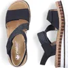 Rieker Damen-Sandalette Pazifik-Blau, Farbe:blau, EU Produktbild-Vorschau 28