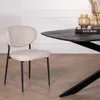 Esszimmerstuhl Beige - Stoff - Esszimmerstuhl Vajèn - Giga Produktbild-Vorschau 1