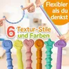 6er Set Silikon Fidget Sensory Sticks –  lebensmittelechtem Produktbild-Vorschau 7