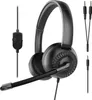 Speedlink Office Headset METIS, Y-Adapter, Stereo, schwarz Produktbild-Vorschau 1