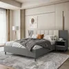 Polsterbett LECTUS 160x200cm - Designerbett mit Bettkasten, Produktbild-Vorschau 1