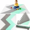 Pěnová podložka puzzle na podlahu Ochranná skládací Náhled obrázku produktu 12