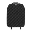 A black quilted car seat protector for children. Produktbild-Vorschau