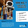 Bituxx Hydraulischer Getriebeheber 500Kg 105-185cm MS-19544 Produktbild-Vorschau 8