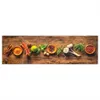 vidaXL Küchenteppich Waschbar Gewürze 45x150 cm Samt Produktbild-Vorschau 1