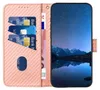 Für Xiaomi Redmi Note 14 Pro 5G Carbon Fiber Kunstleder Produktbild-Vorschau 3