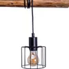 Näve Leuchten 4er Pendelleuchte "WOODLAND" L: 100cm 4er Produktbild-Vorschau 8