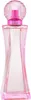 A pink perfume bottle with a decorative cap and a white interior. Voir les images du produit