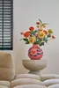 Mica Decorations Ava Vase - H20 x Ø20 cm - Keramik - Rosa Produktbild-Vorschau 2