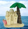 Kremers Schatzkiste Spardose Insel mit Sandburg 12 cm | Produktbild-Vorschau 3