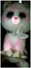 Ty Fiona Pink Cat Beanie Boo - Med Produktbild-Vorschau 5