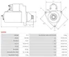 Motorino di avviamento per VW TRANSPORTER T4 BUS 1.9 TD 2.4 Anteprima dell’immagine prodotto 4