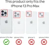 Comparison of iPhone models and camera sizes to show product compatibility. Podgląd zdjęcia produktu