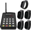 A product shot of a wireless calling system with a base station and multiple pagers. Náhľad obrázku produktu