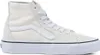 A single white Vans Sk8-hi Tapered sneaker shown from the side. Produktbild-Vorschau