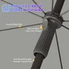 Sekey Sonnenschirme Ø200 cm Balkonschirm Gartenschirm Produktbild-Vorschau 3