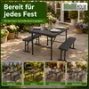 Bierzeltgarnitur 3-tlg. klappbar Länge 107 cm Produktbild-Vorschau 8
