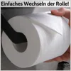 DEKAZIA® Toilettenpapierhalter ohne Bohren schwarz | Produktbild-Vorschau 12